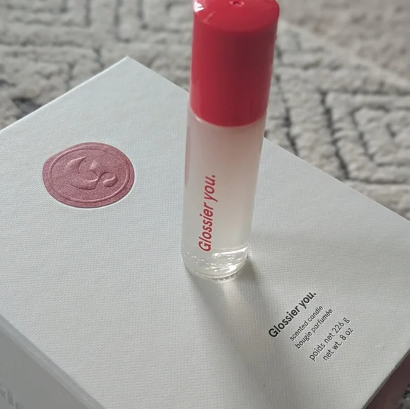 Original formula Glossier you NEW candle And Roller Ball ♥️ - Picture 3 of 5